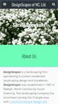 Mobile Screenshot of designscapesofnc.com